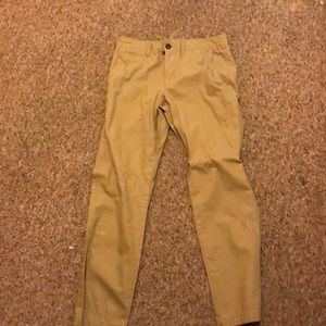 American Eagle slim straight khaki pants.
